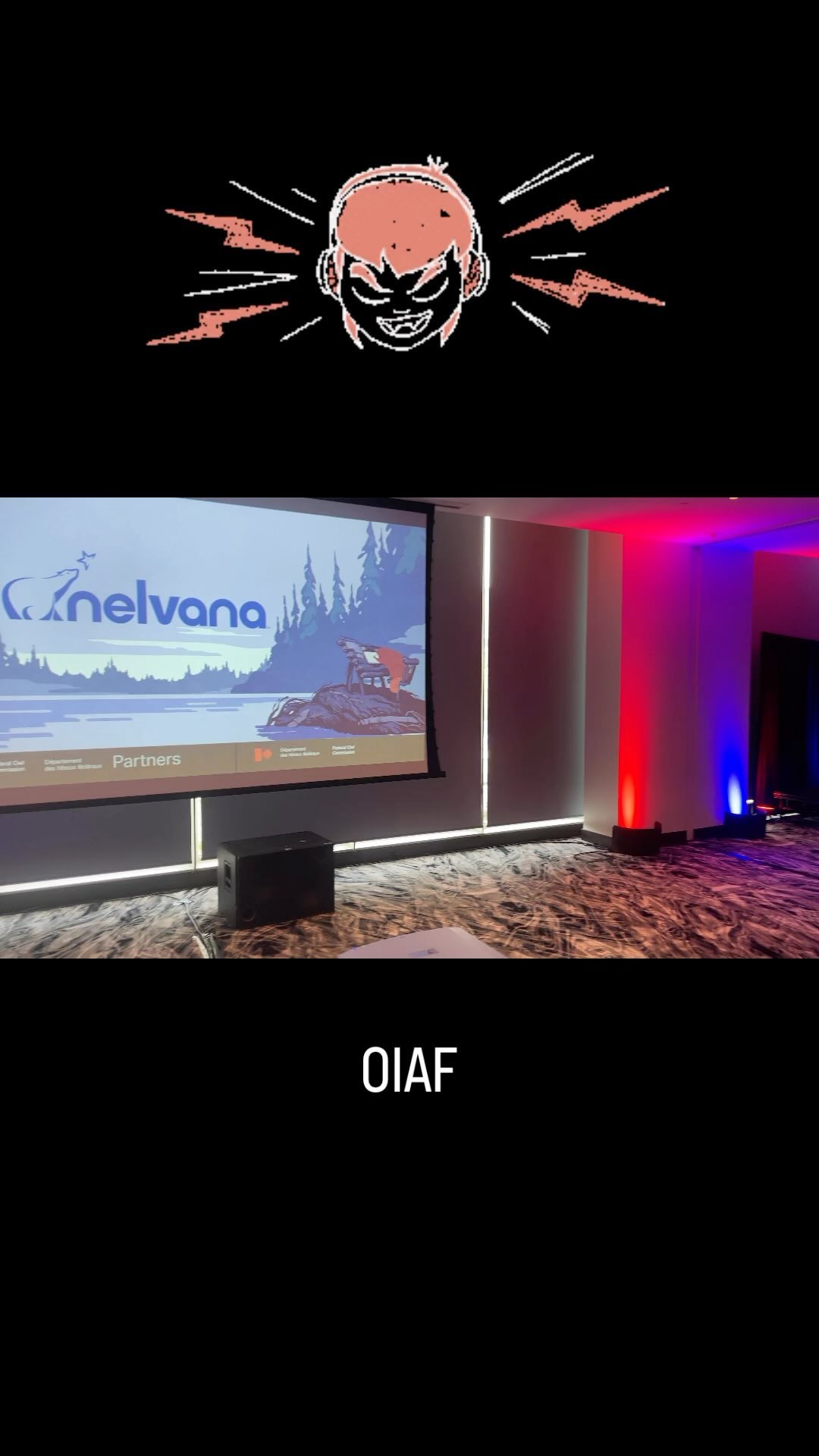 Watching the sponsor reel we created for OIAF before every event is so much fun to watch. #oiaf2023