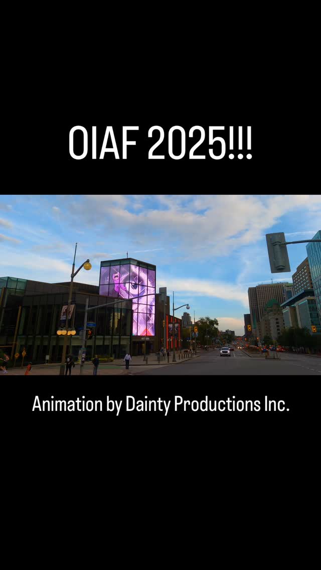 Super proud to be working with @ottawa.animationfestival  on making this animation for the outside of the @nac.cna . Amazing team with @spenmore @stephillustrations @mellow_wink @andrew.doris @joeltron2000 @artlaurakelly @charamey.art @alexboya_  #oiaf2025 #Ottawa animation #NAC #animationfestival  #Animation #FilmFestival #Ottawa #KipnesLantern #DaintyProductions